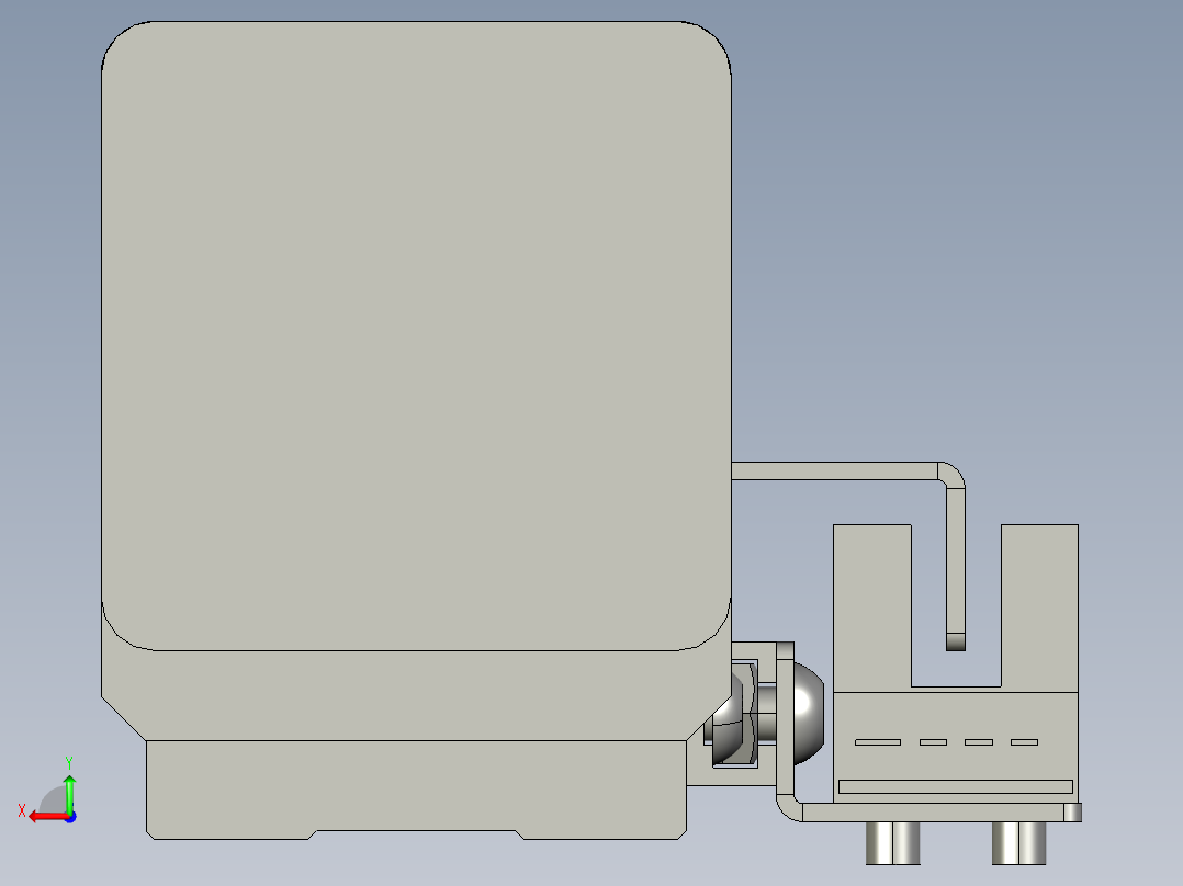 模组FSK30-BC-B35(300)后视图