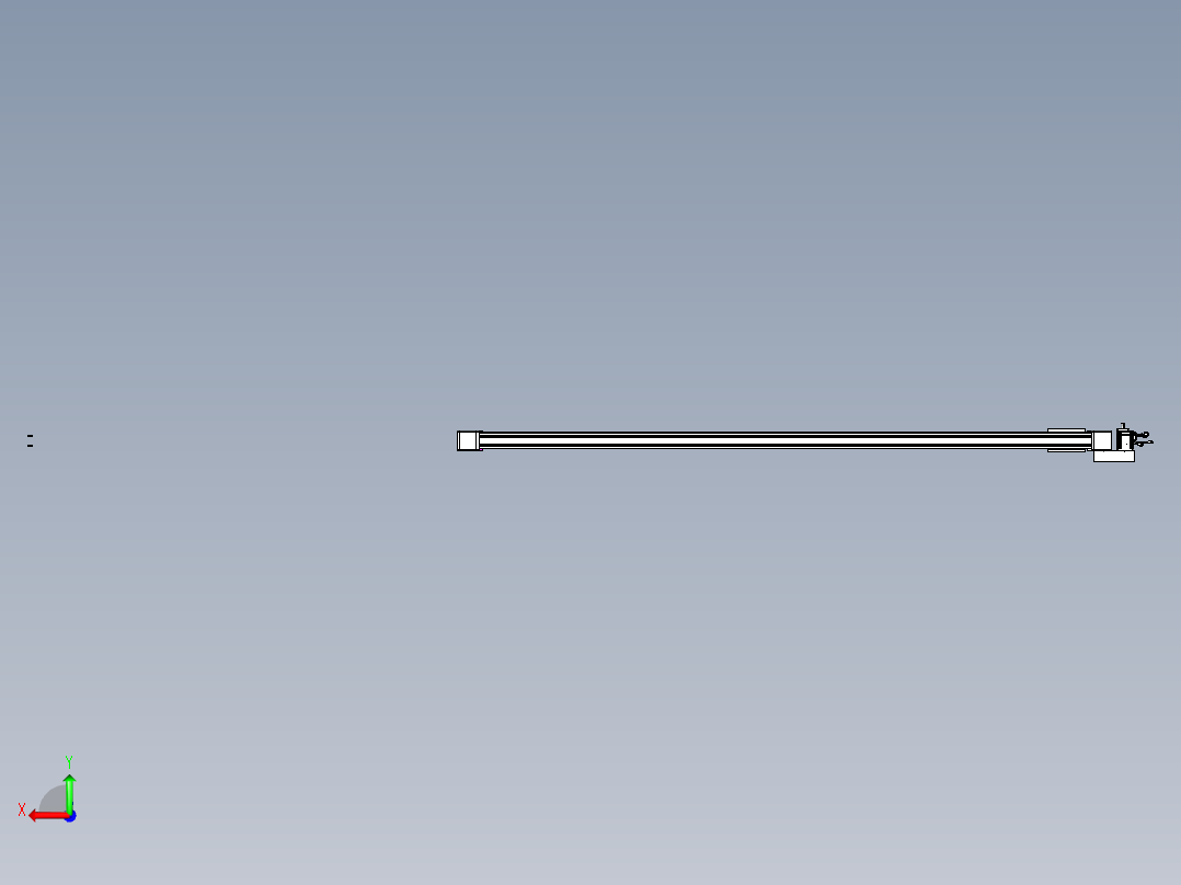 威洛博LB.GB同步带传动--欧规系列GB8-L96-S2750-BL-P75后视图