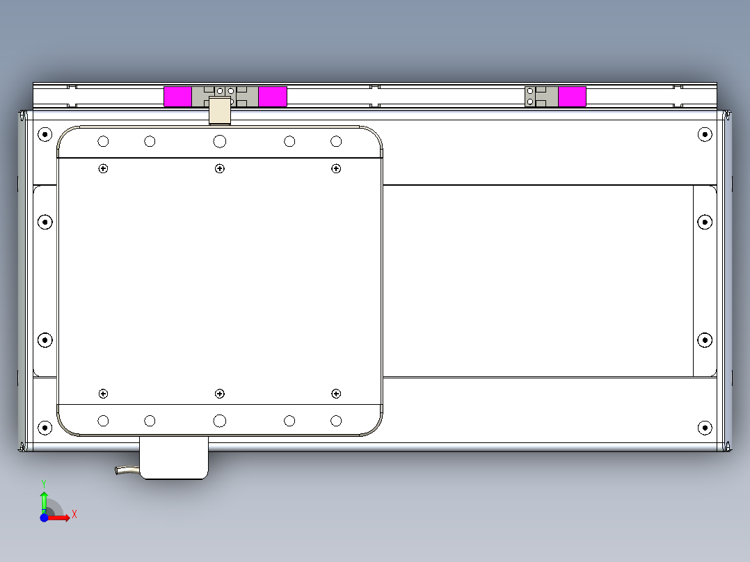 威洛博LC系列3d模型模组LC22H2Y-S200前视图