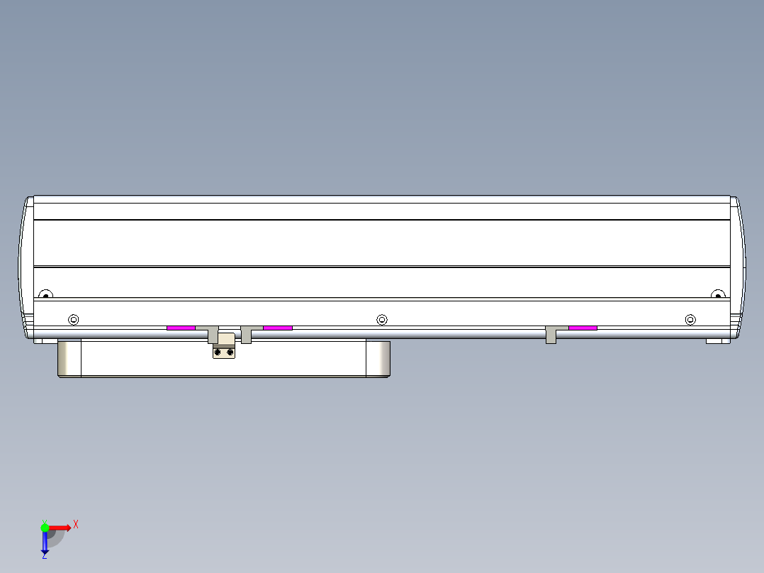 威洛博LC系列3d模型模组LC22H2Y-S200俯视图
