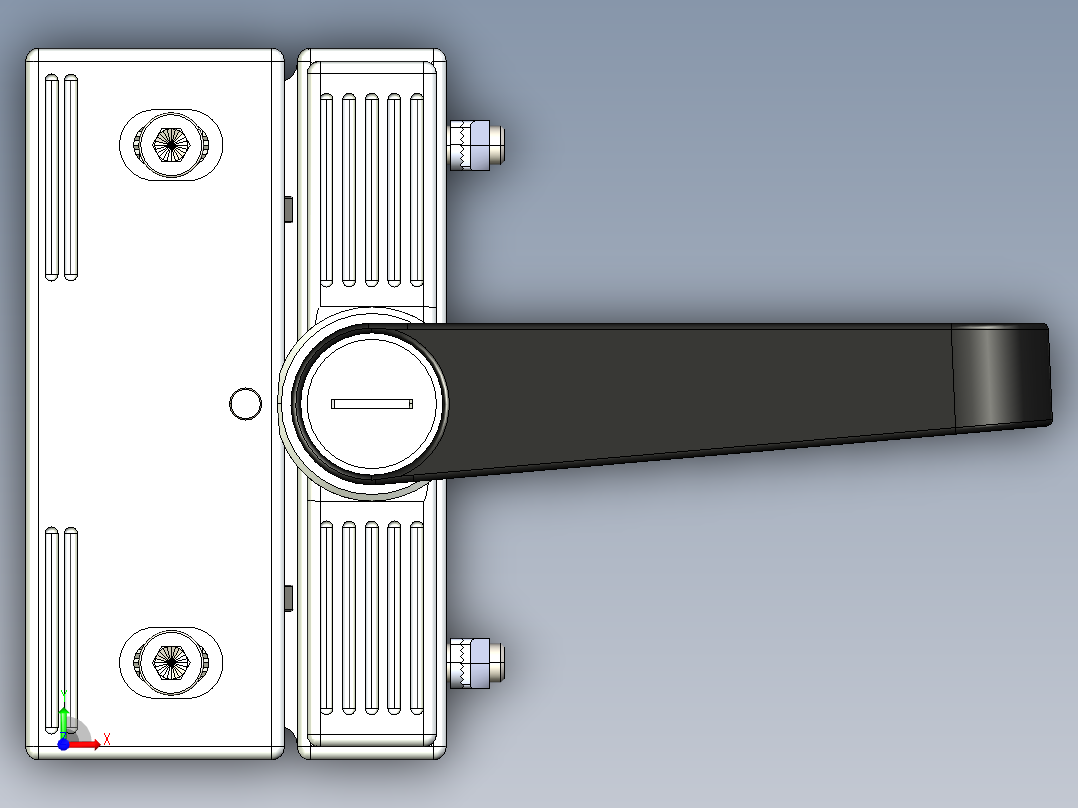 型材-KJN SLIDING DOOR LOCK WITH UNIFORM LOCK 3842525947前视图