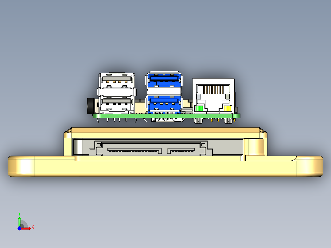 迷你USB 2前视图