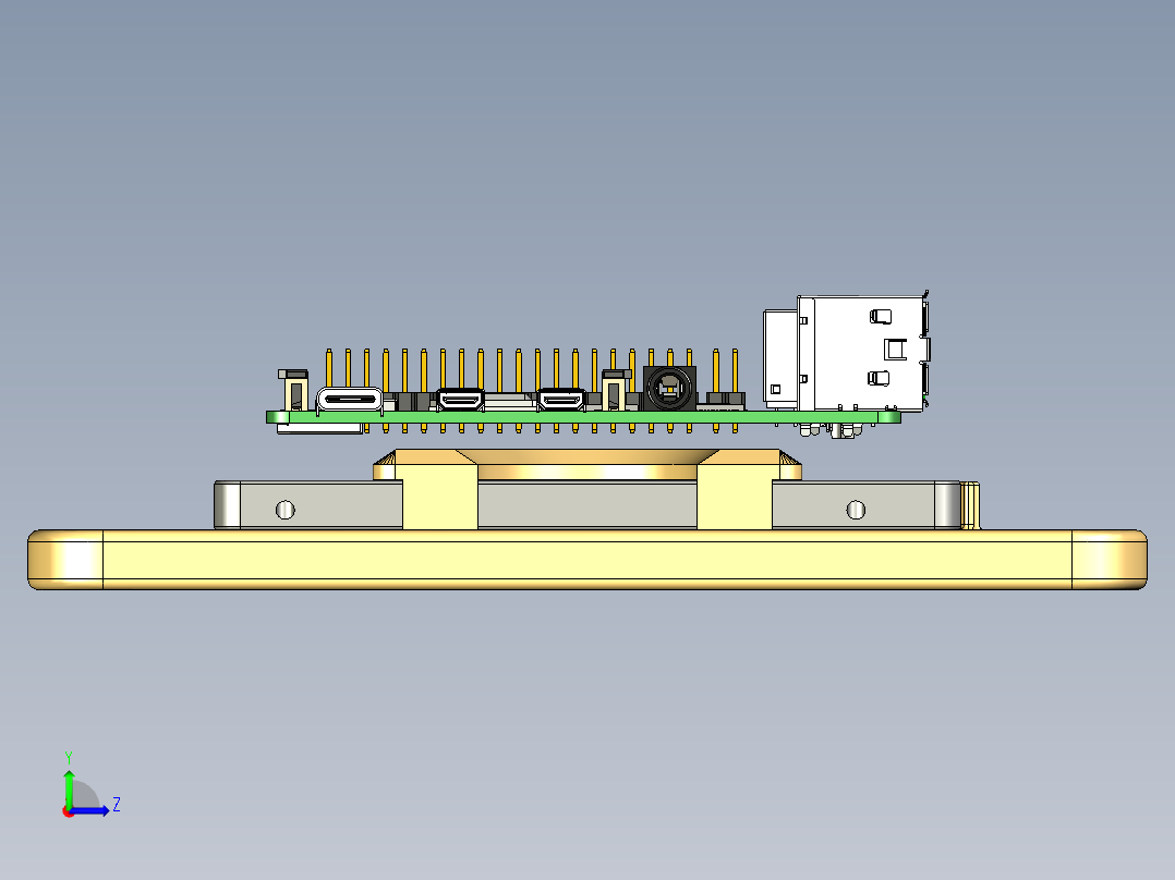 迷你USB 2左视图
