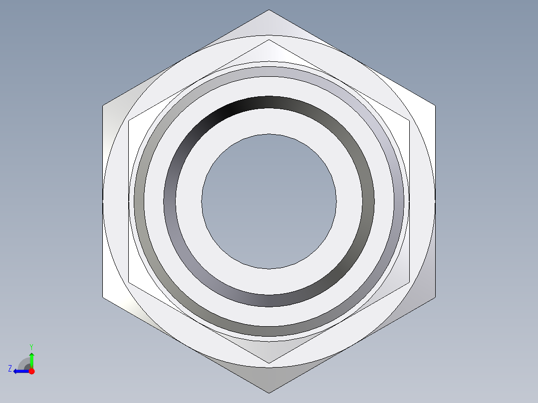 卡套式工业通用硬管接头EO_Distance_piece_adapter_DA18LOMDCF右视图