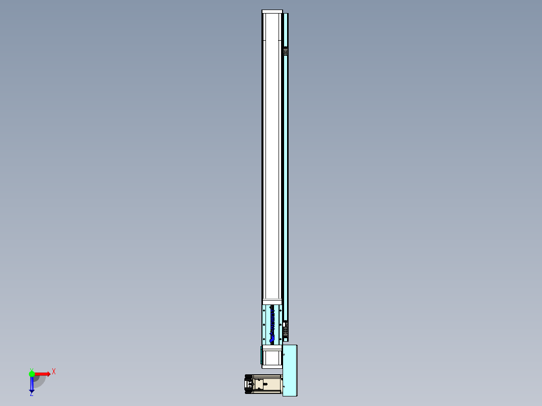 欧规系列-LB6A-L65-S850-BL-ZP40-C3俯视图