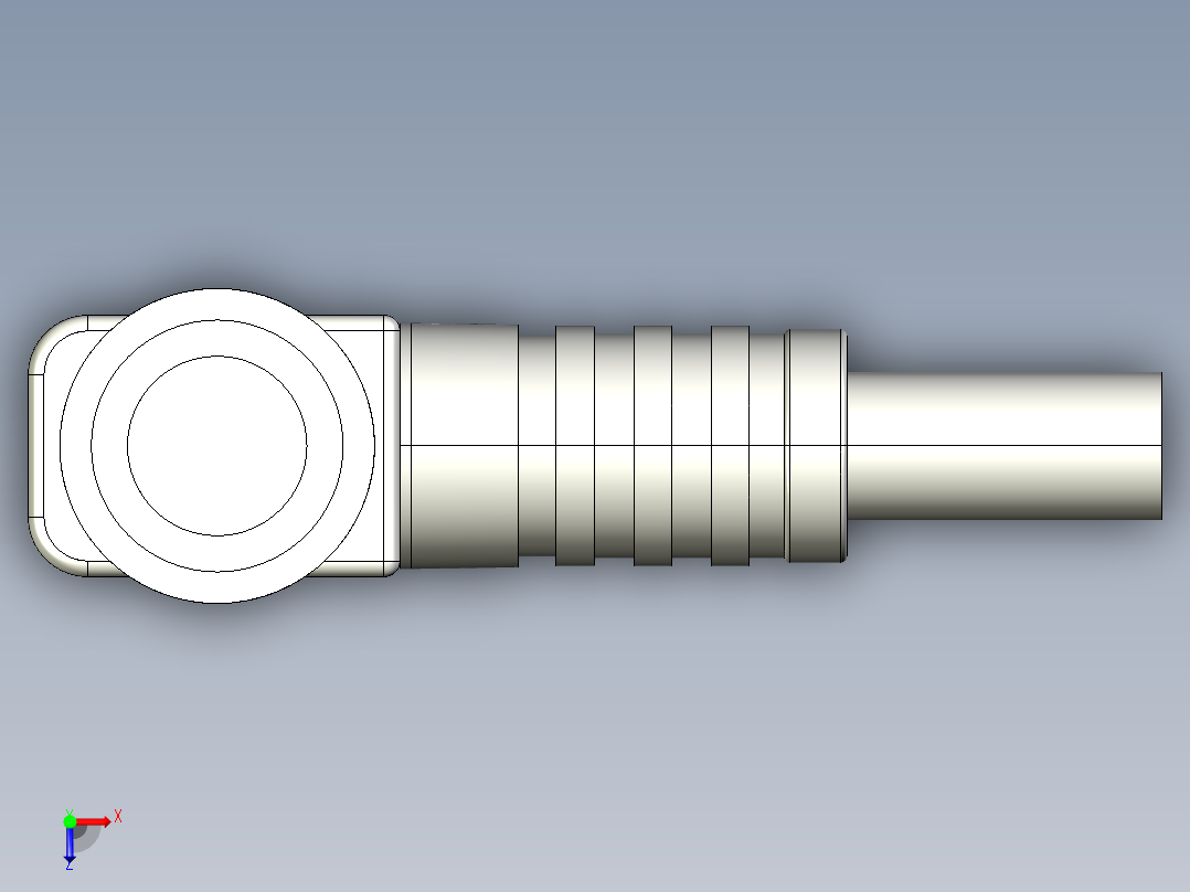 基恩士OP-85584_85585_kc图纸模型俯视图