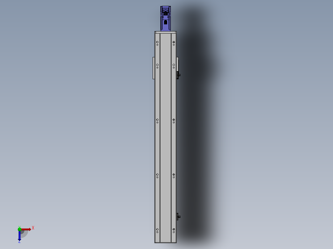 精密模组MY80S-T10-550L-P10B-BC-C4俯视图