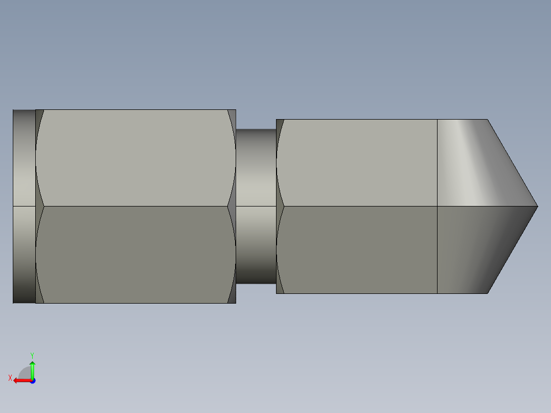 卡套式工业通用硬管接头5_dbu-s后视图