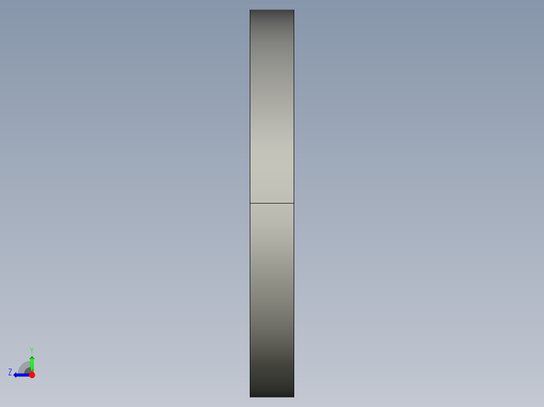 M8 screw size FLAT WASHER.STEP右视图