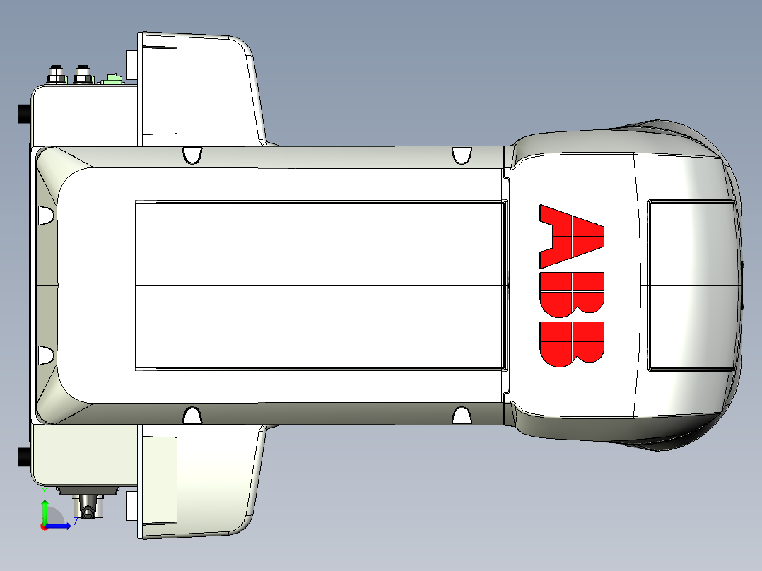 ABB全系列机器人3-3D模型 (62)左视图