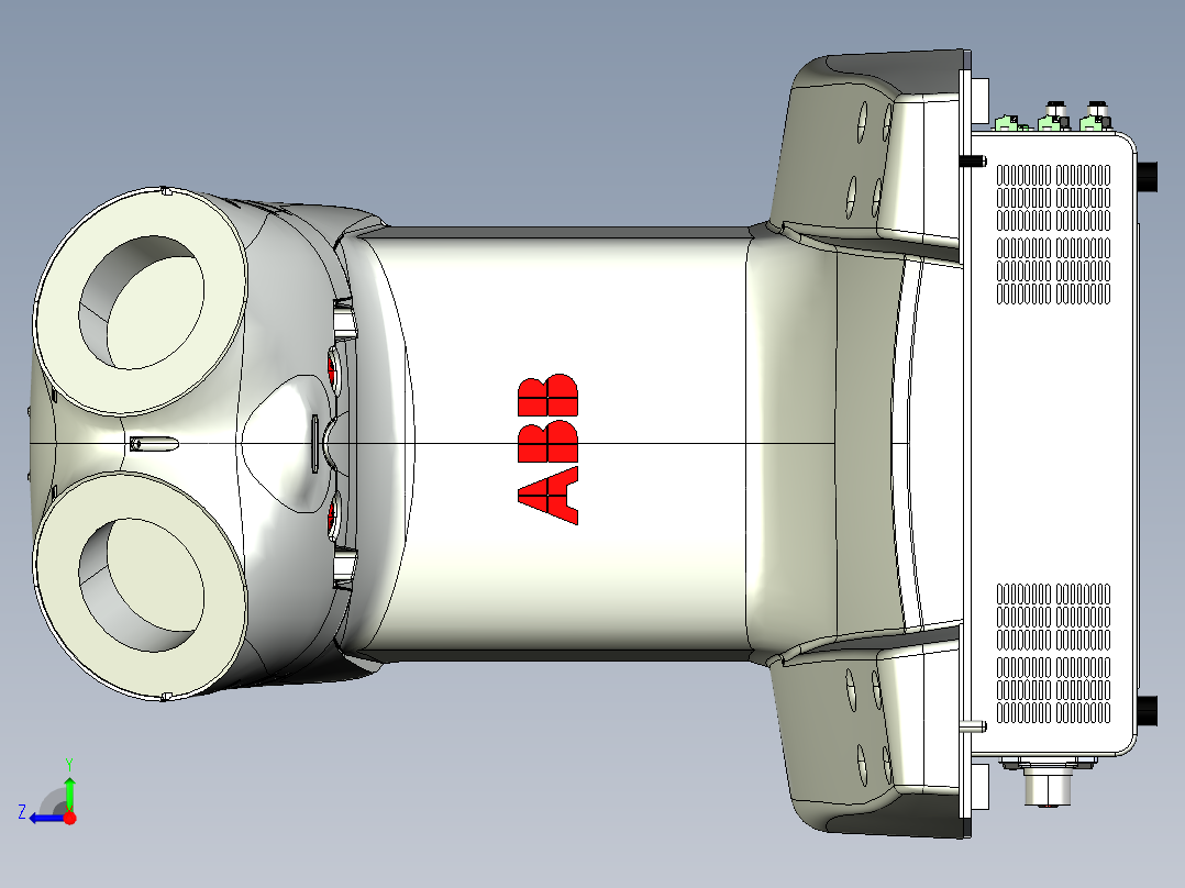 ABB全系列机器人3-3D模型 (62)右视图