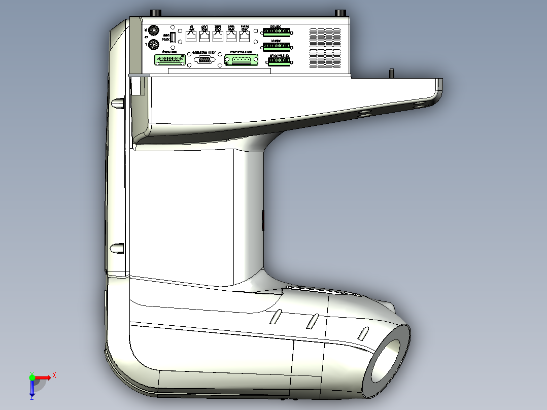 ABB全系列机器人3-3D模型 (62)俯视图