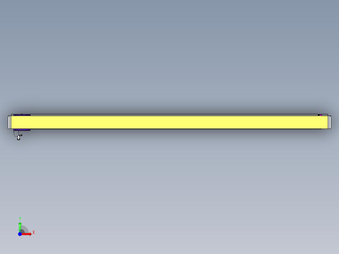 威洛博VL系列3d模型模组VL14S2Y-S3200前视图
