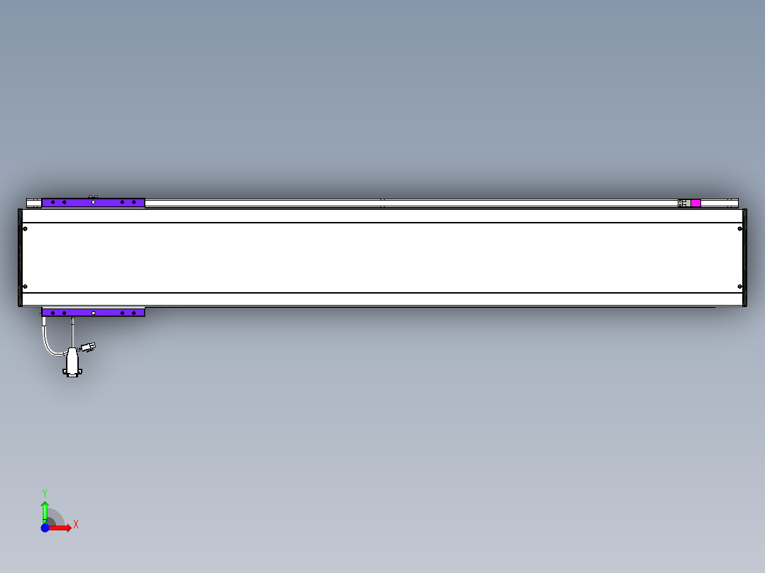 威洛博VL系列3d模型模组VL17E2Y-S1000前视图