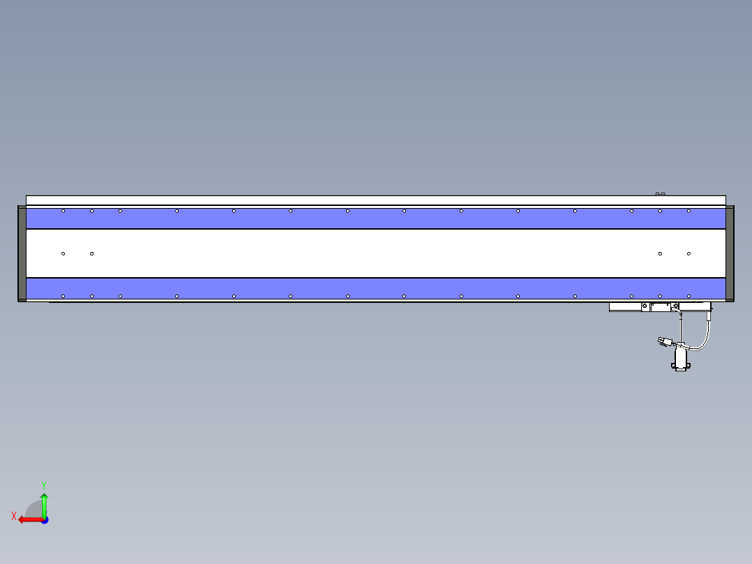 威洛博VL系列3d模型模组VL17E2Y-S1000后视图