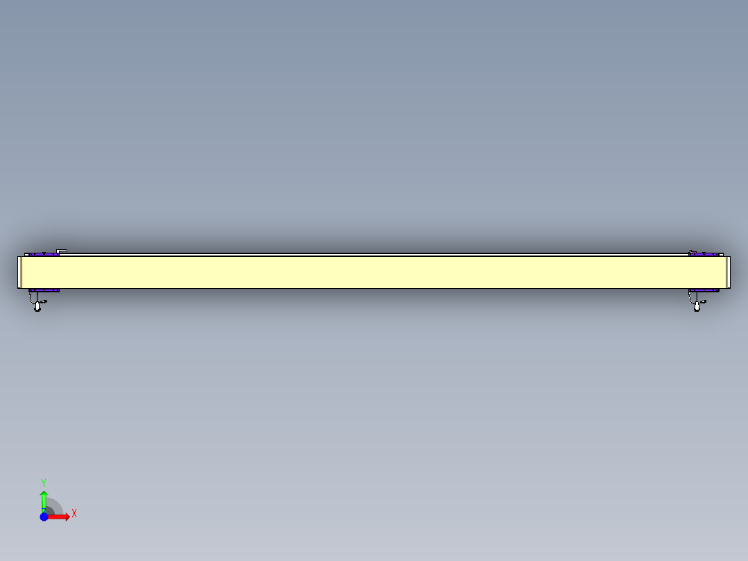 威洛博VL系列直线电机模组-2VL17E2-S3300前视图