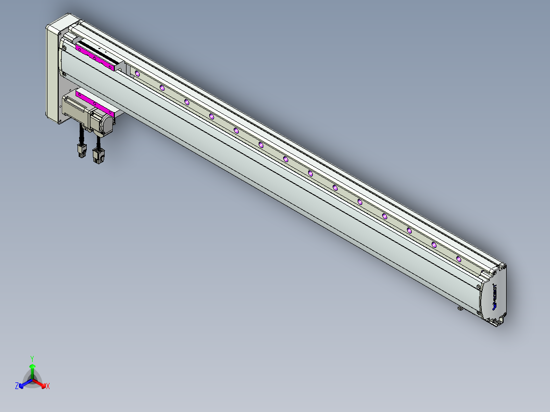 威洛博QF12-Lxx-S840-BL-ZP10-C3正等轴测图
