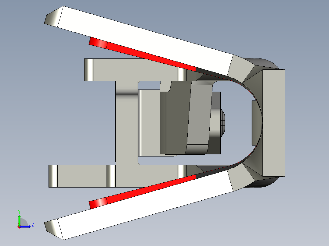 连接器端子AAUS003&4-036K03B1左视图
