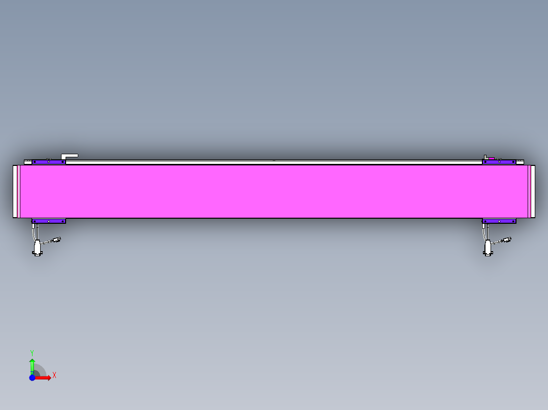 威洛博VL系列3d模型模组2VL17E1Y-S1300前视图