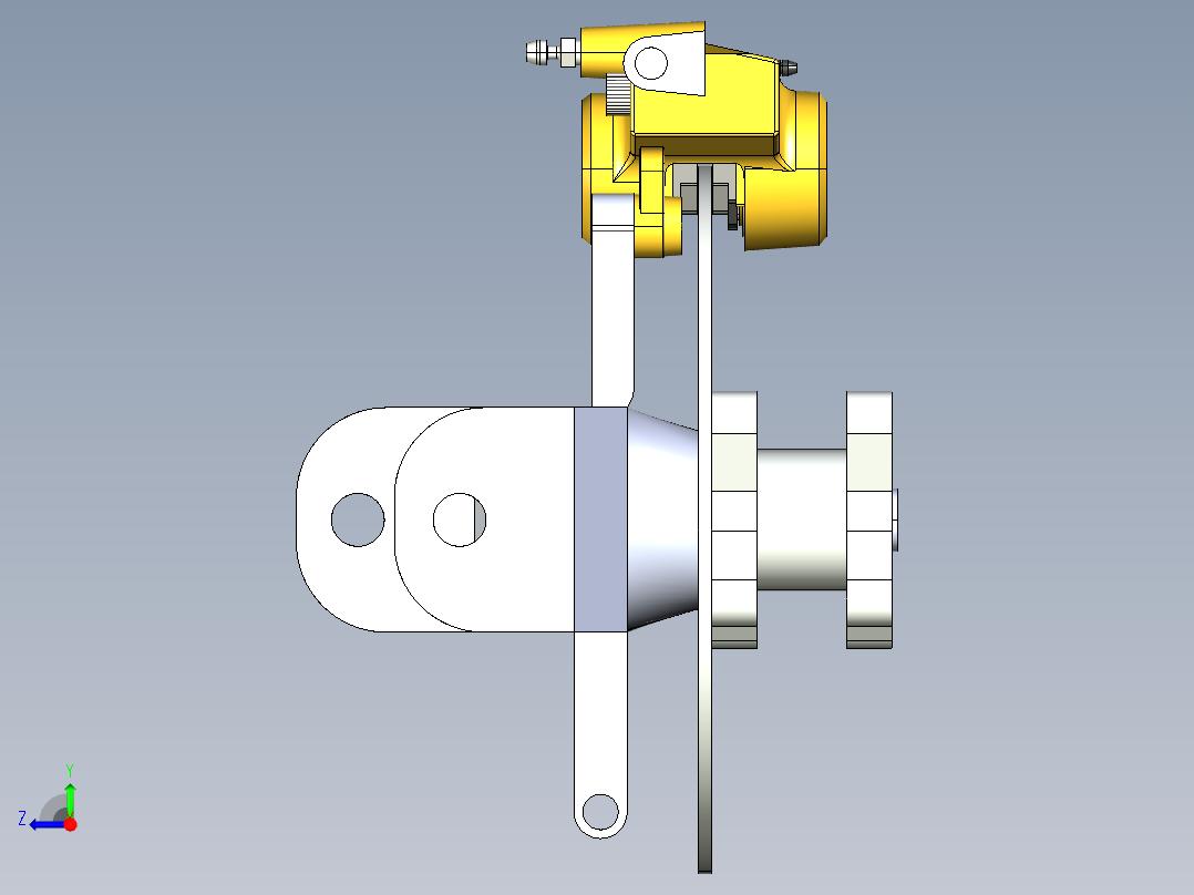 制动器 (48)右视图