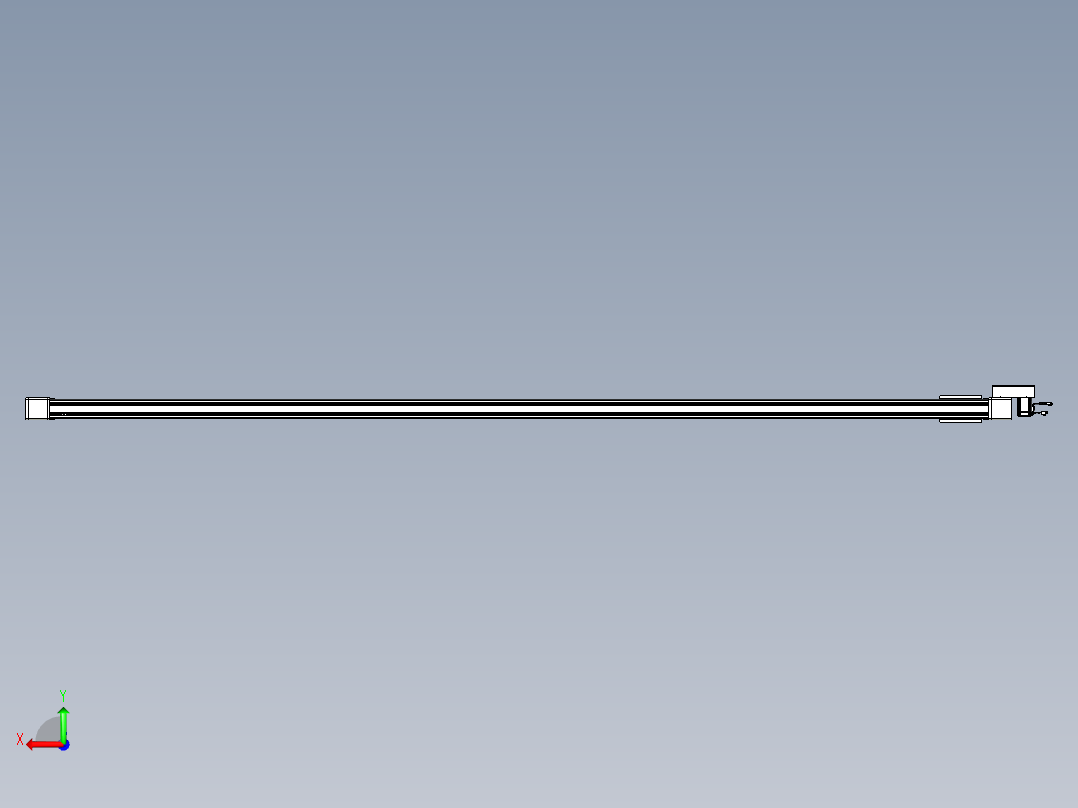 威洛博LB.GB同步带传动--欧规系列GB8-L96-S3800-BR-P40后视图