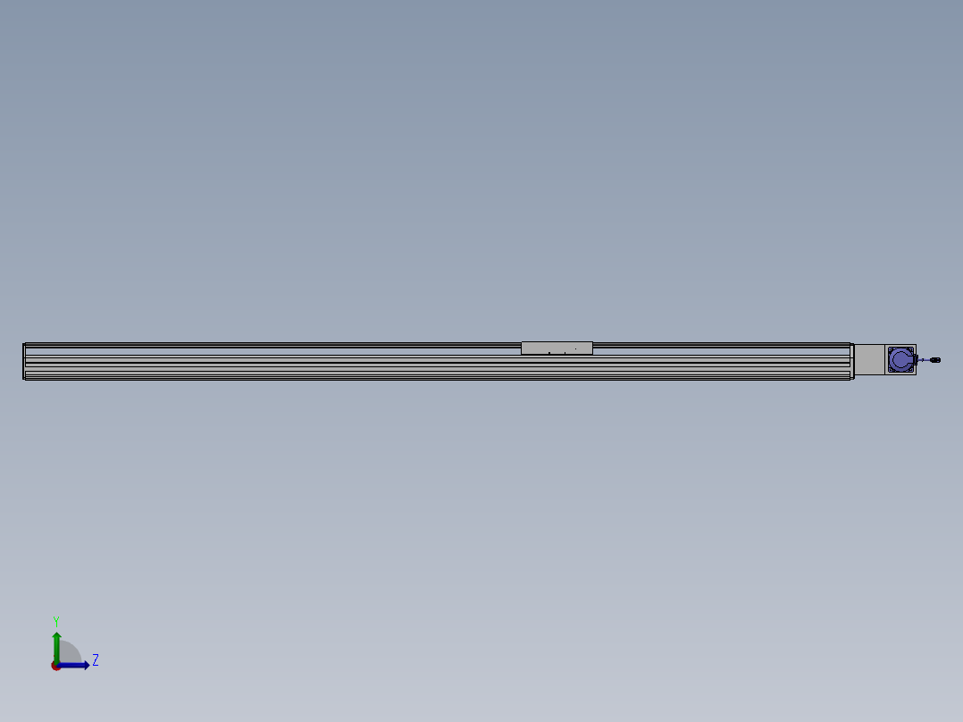 精密模组MT220-L150-2300-R-M75-C4左视图