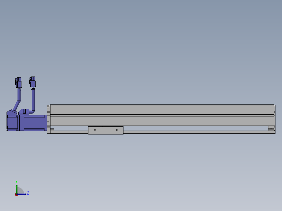 精密模组MY80S-T10-300L-P10B-BC-C4左视图