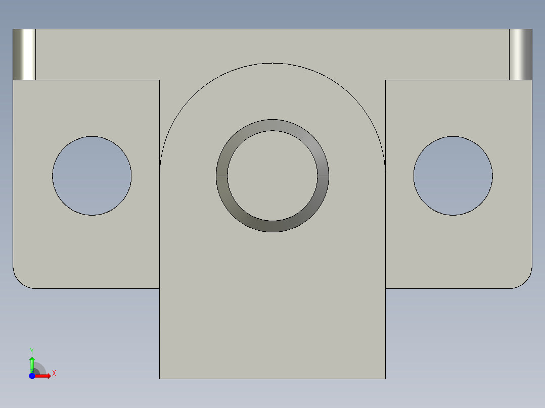 基恩士PZ-S20_kc图纸模型前视图