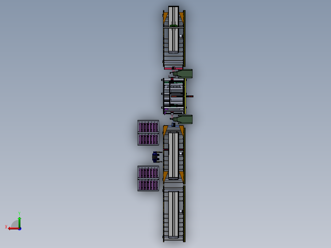 2023.02月-电梯门板封头板自动焊接工作站sw19后视图