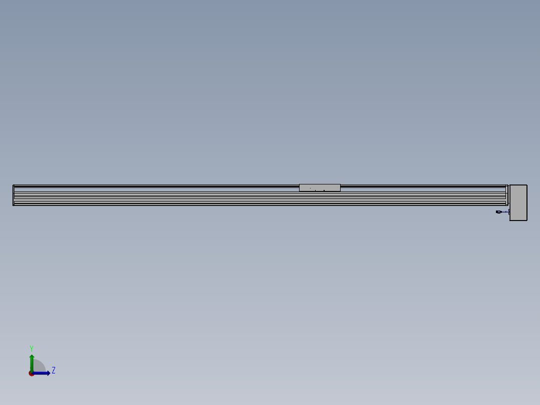 精密模组MT220-L150-2400-LD-M75-C4左视图