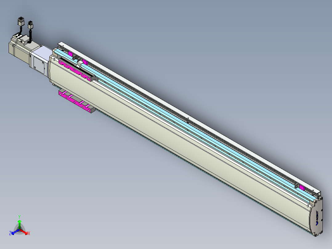 威洛博QF14-Lxx-C-S900-BC-ZP40-C3正等轴测图