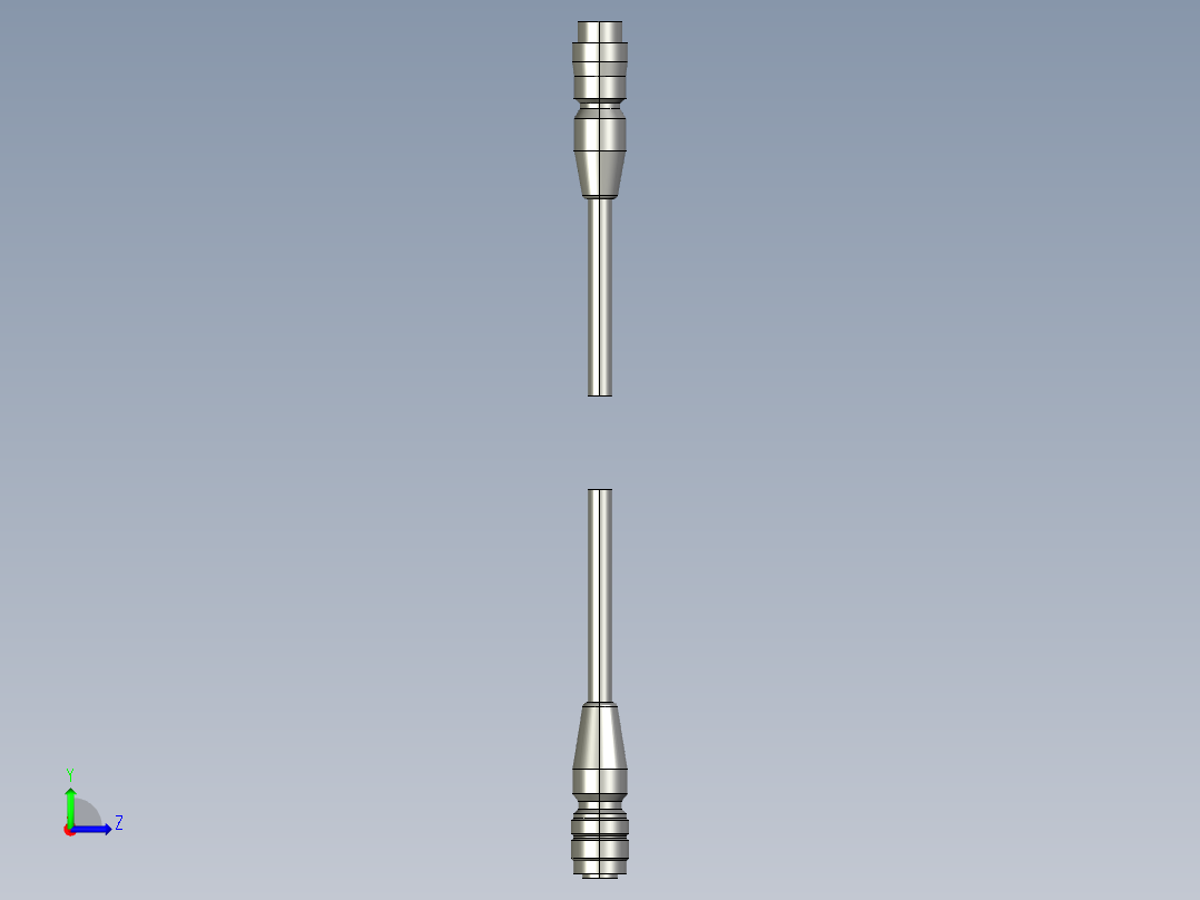 基恩士LS7_camera-cable_kc图纸模型左视图