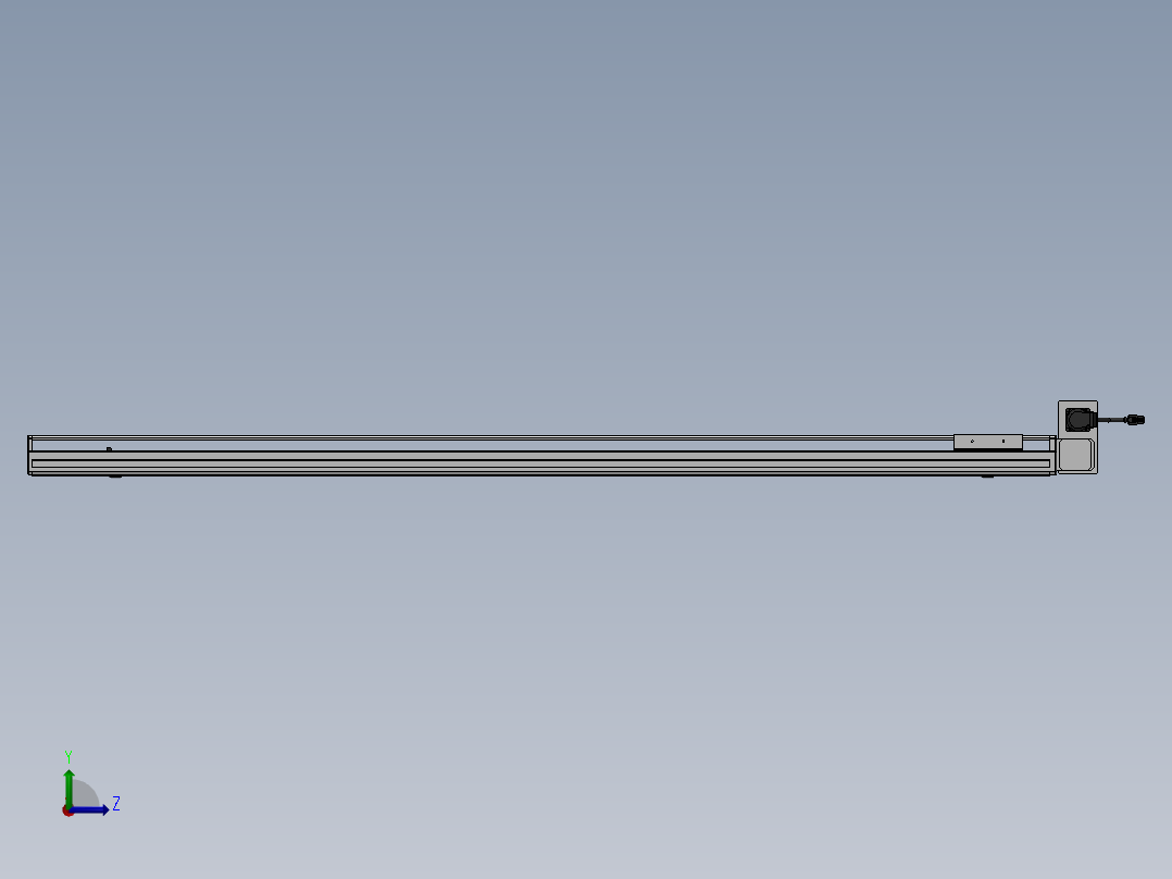 精密模组MT100-L78-1400-RU-M10-C4左视图