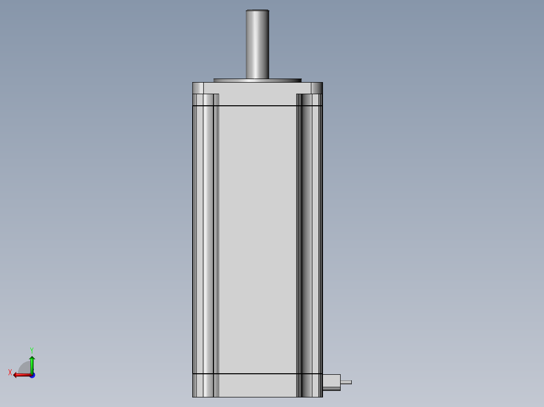 57步进电机-138L后视图