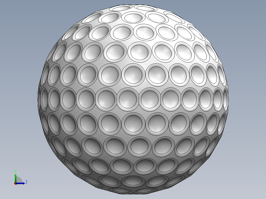 高尔夫球8左视图