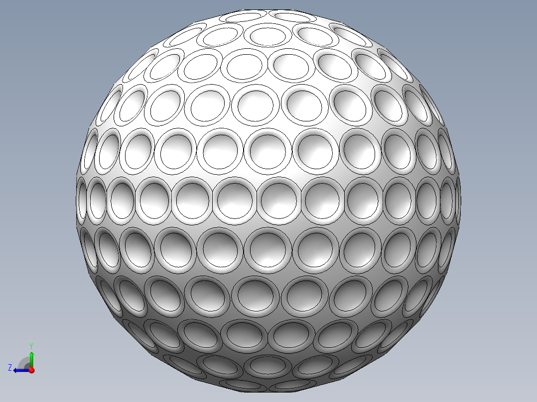高尔夫球8右视图