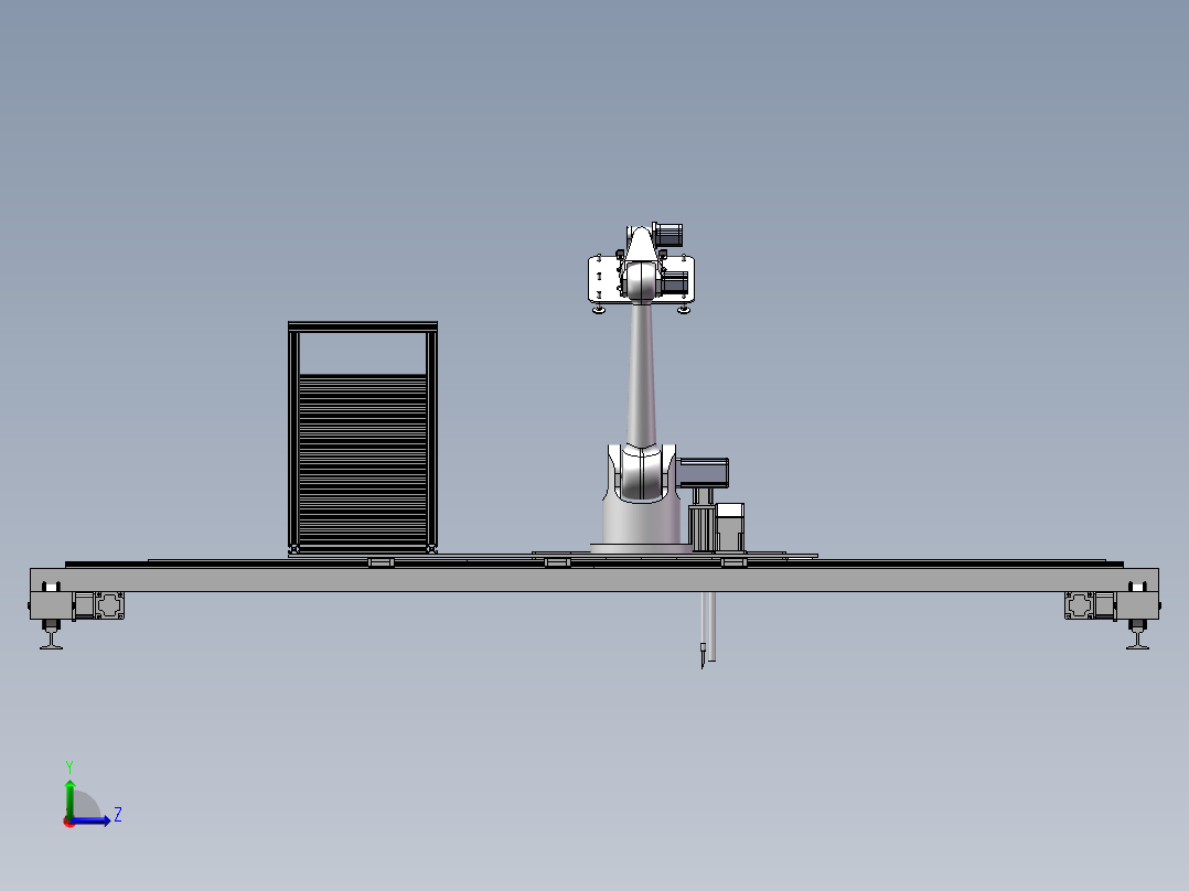 瓷砖铺贴机1262309左视图