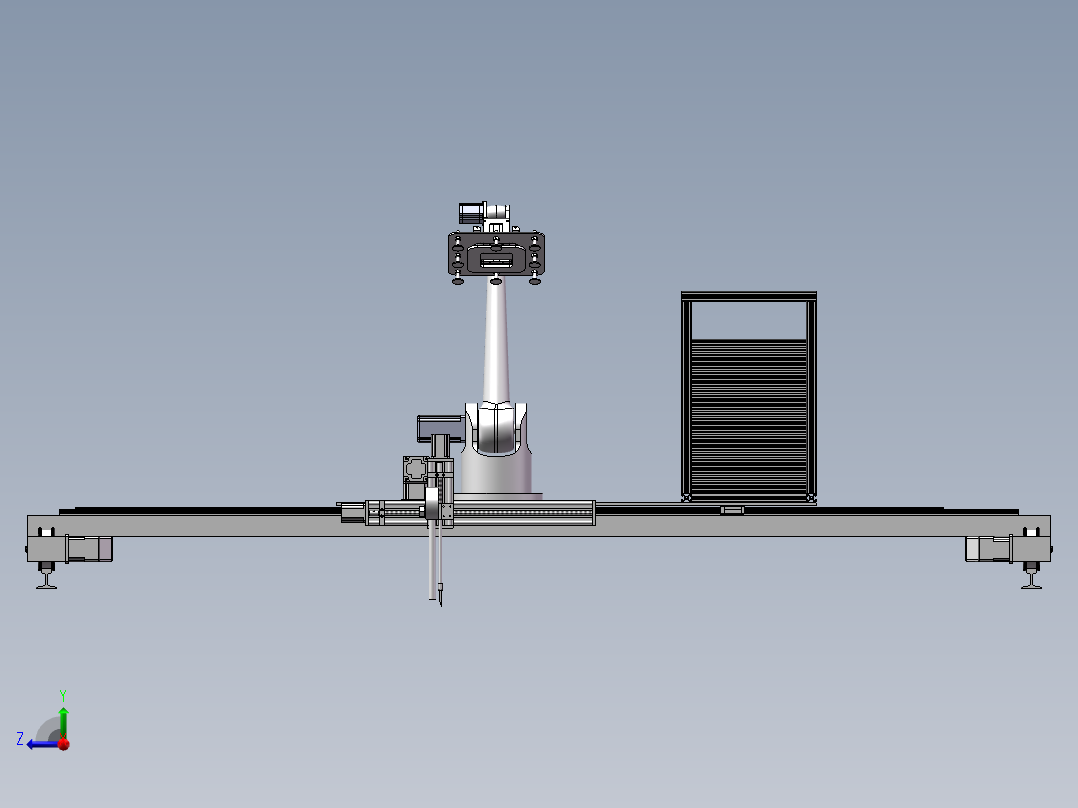 瓷砖铺贴机1262309右视图