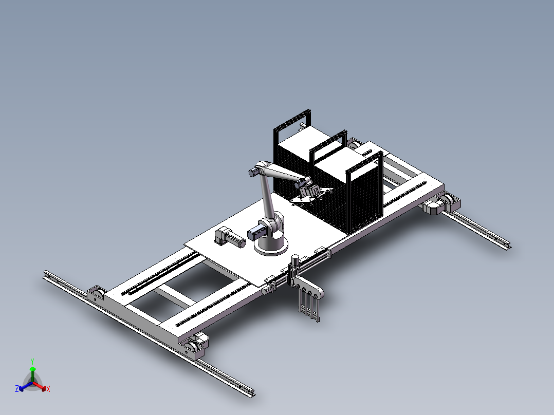 瓷砖铺贴机1262309正等轴测图