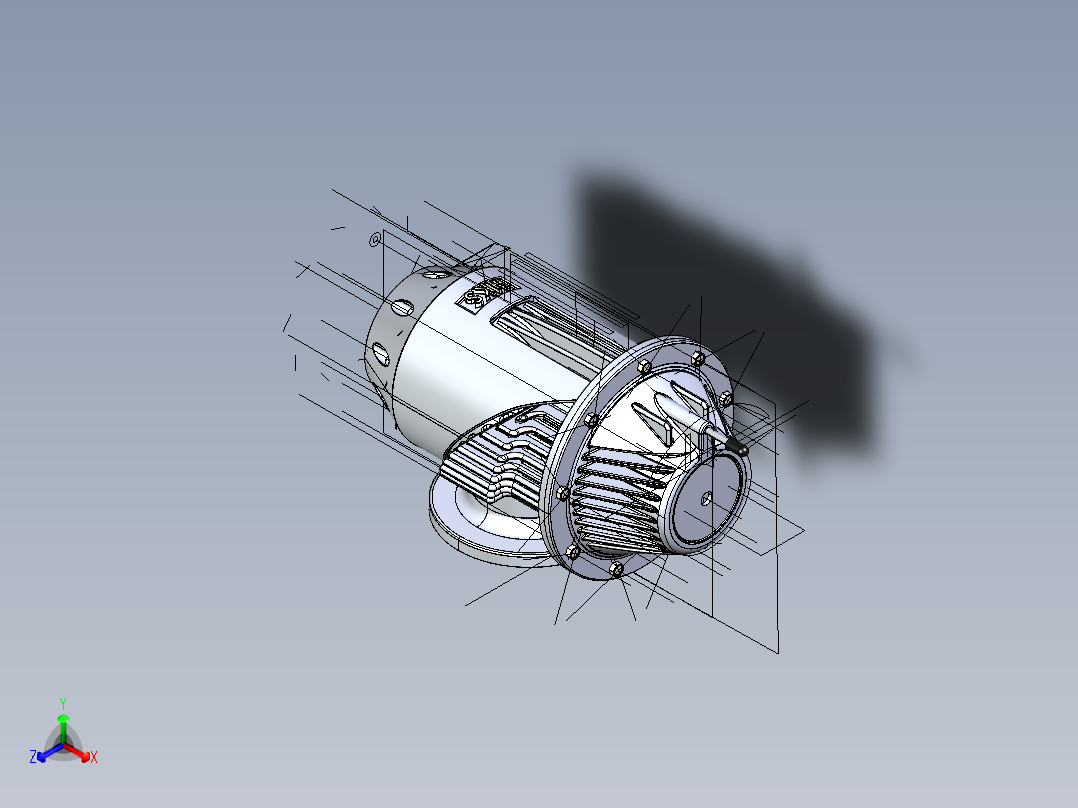 阀门6正等轴测图