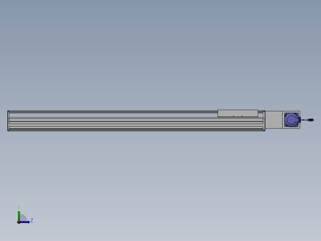 精密模组MT220-L150-1100-R-M75-C4左视图