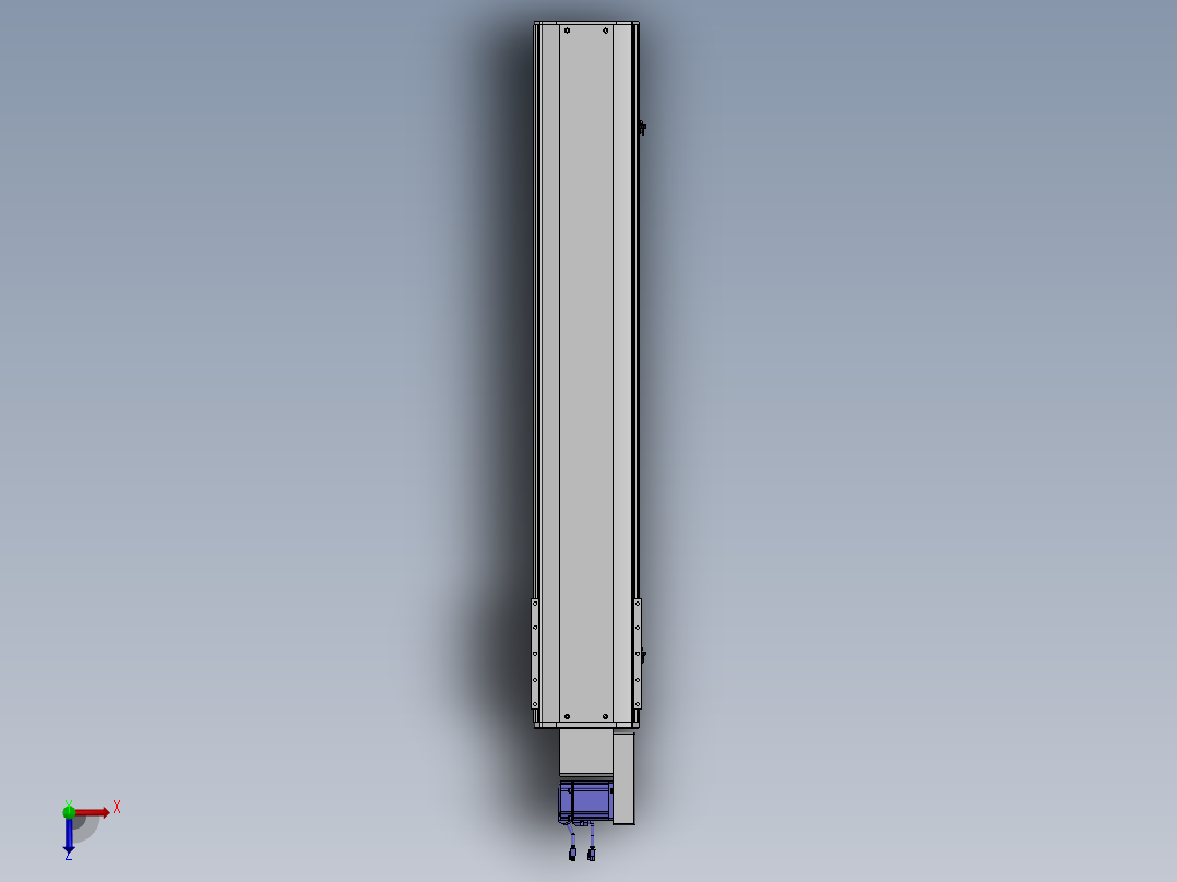 精密模组MT220-L150-1100-R-M75-C4俯视图