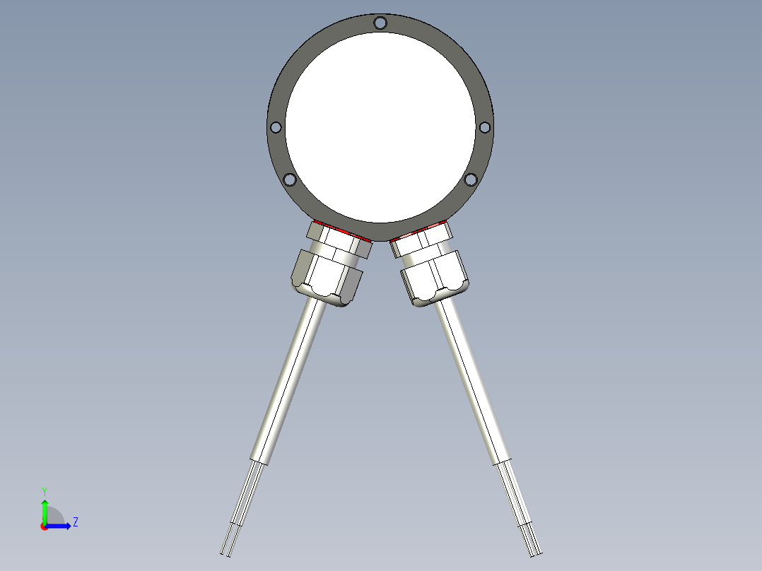 NOVOTECHNIK角度位移传感器RFX-6900左视图