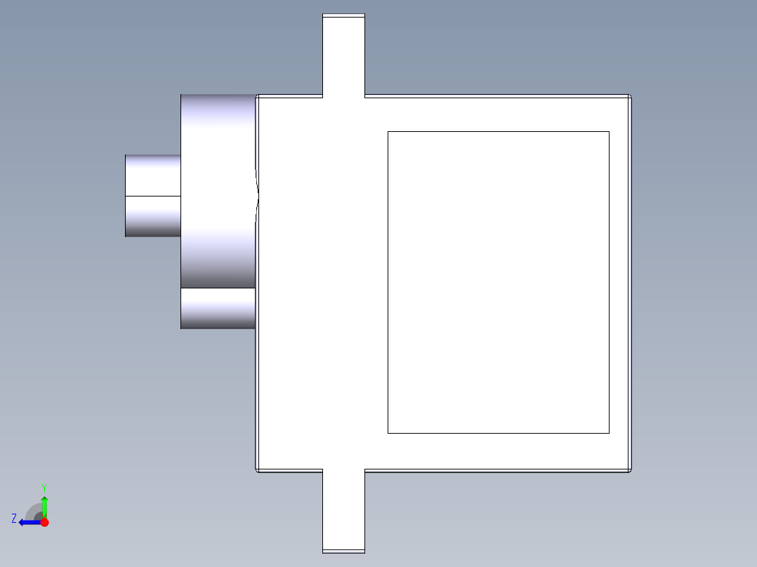 SG90 迷你舵机右视图