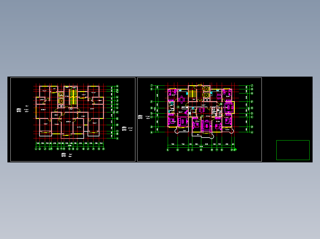 高层户型——方案.dwg