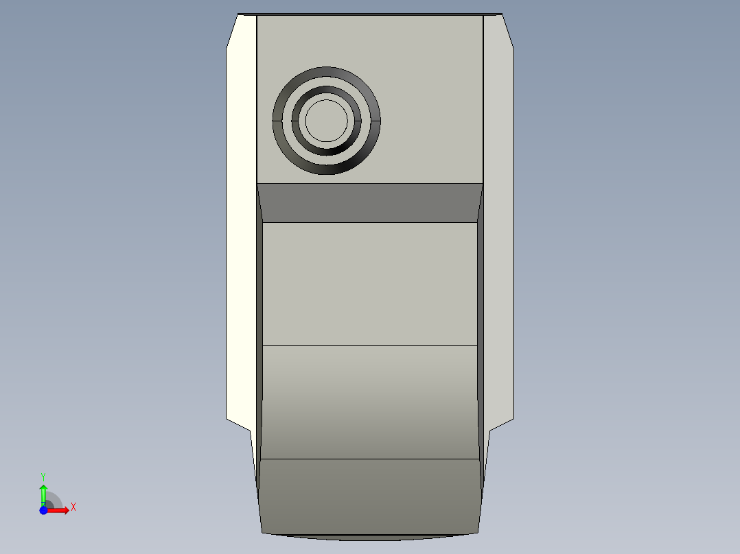 基恩士MD-V9600_9610_H_kc图纸模型前视图
