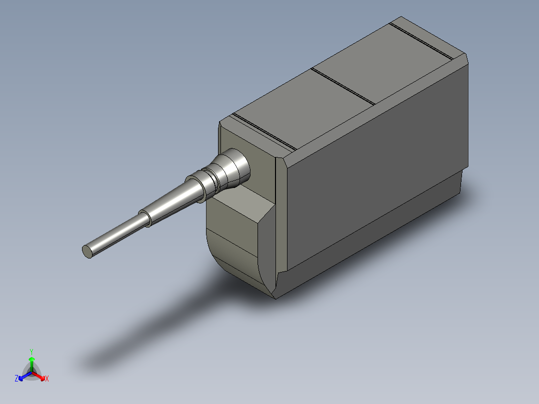 基恩士MD-V9600_9610_H_kc图纸模型正等轴测图