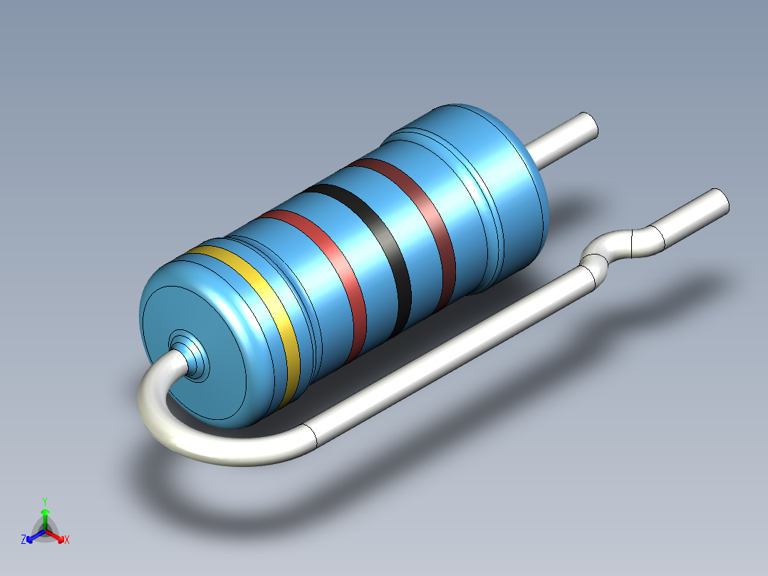 无源元件封装-RES-1W-V-MF