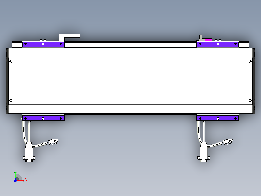 威洛博VL系列3d模型模组2VL17E1Y-S300前视图