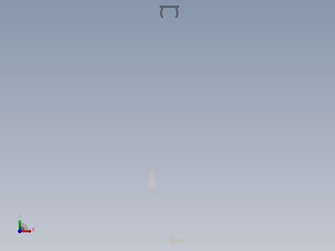 铝型材及其附件4.21.06.GY前视图